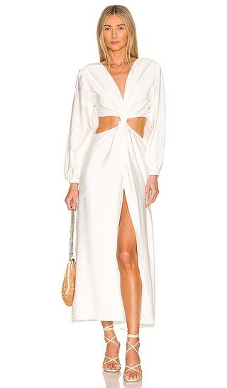 Serena Dress in Patched White | Revolve Clothing (Global)