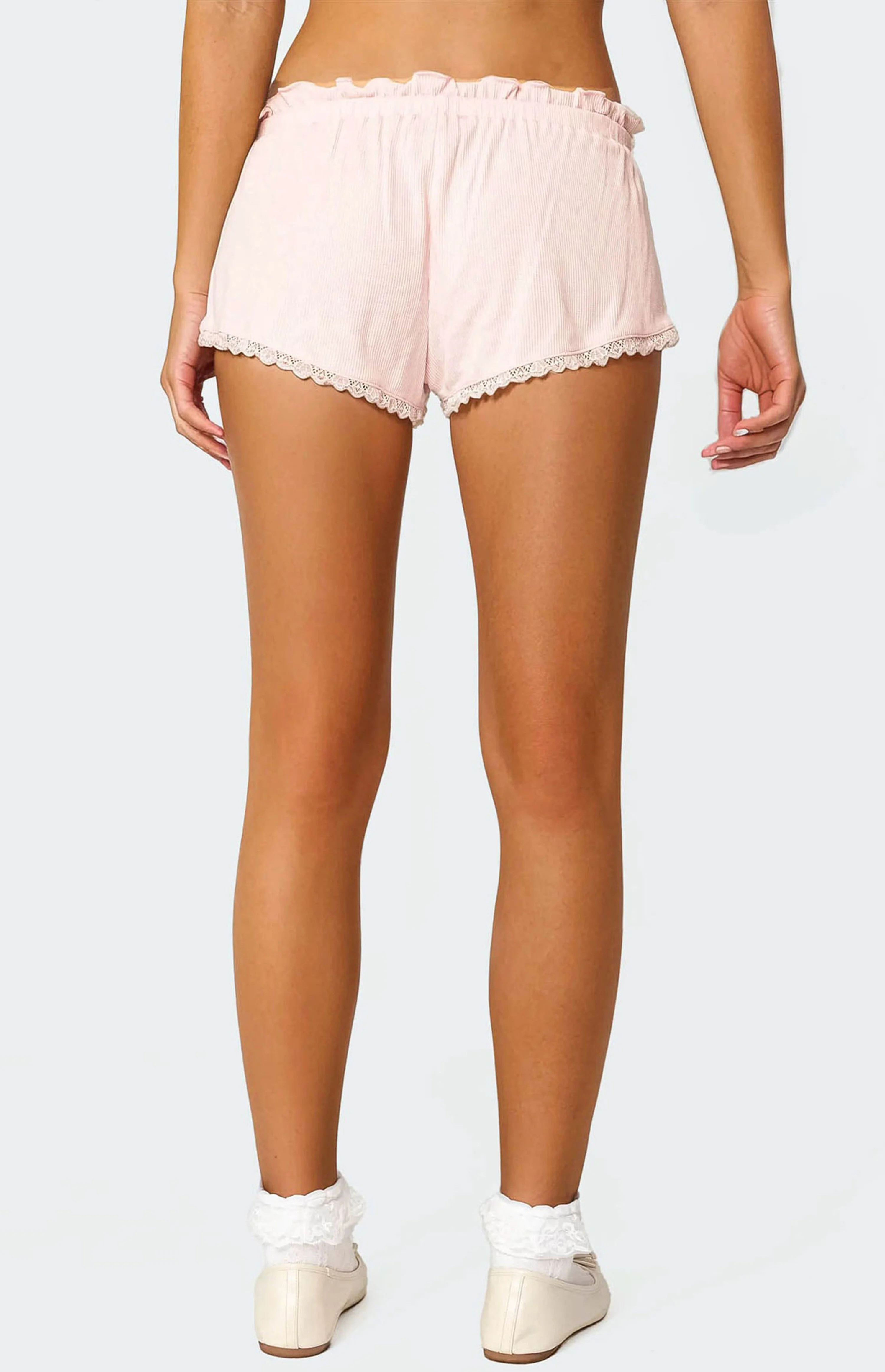 Edikted Dream Waffle Shorts | PacSun