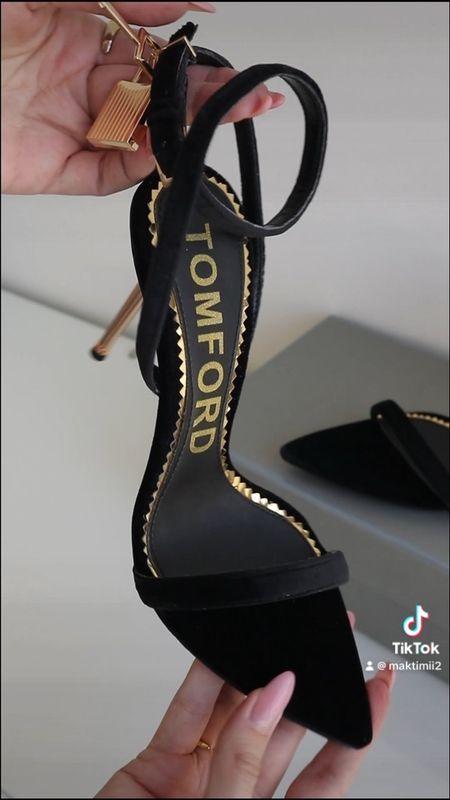 Love love loveee!! High quality, velvet tom ford padlock sandal 😍
True to size 

#LTKsalealert #LTKSpringSale #LTKfindsunder100