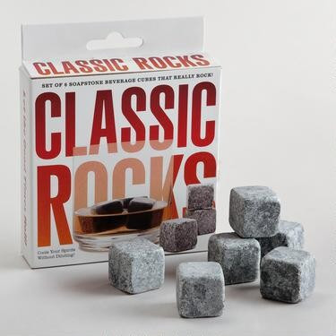 Classic Rocks Soapstone Drink Stones 6 Pack | World Market