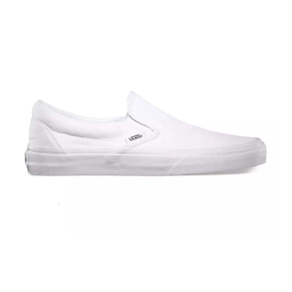 Adult Vans Classic Slip On Shoes M8.5/W10 White | Scheels