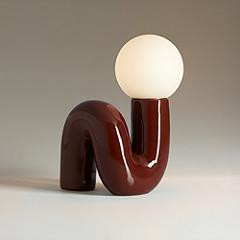 Fondant 11 3/4" High Chocolate Brown Accent Lamp | Lamps Plus