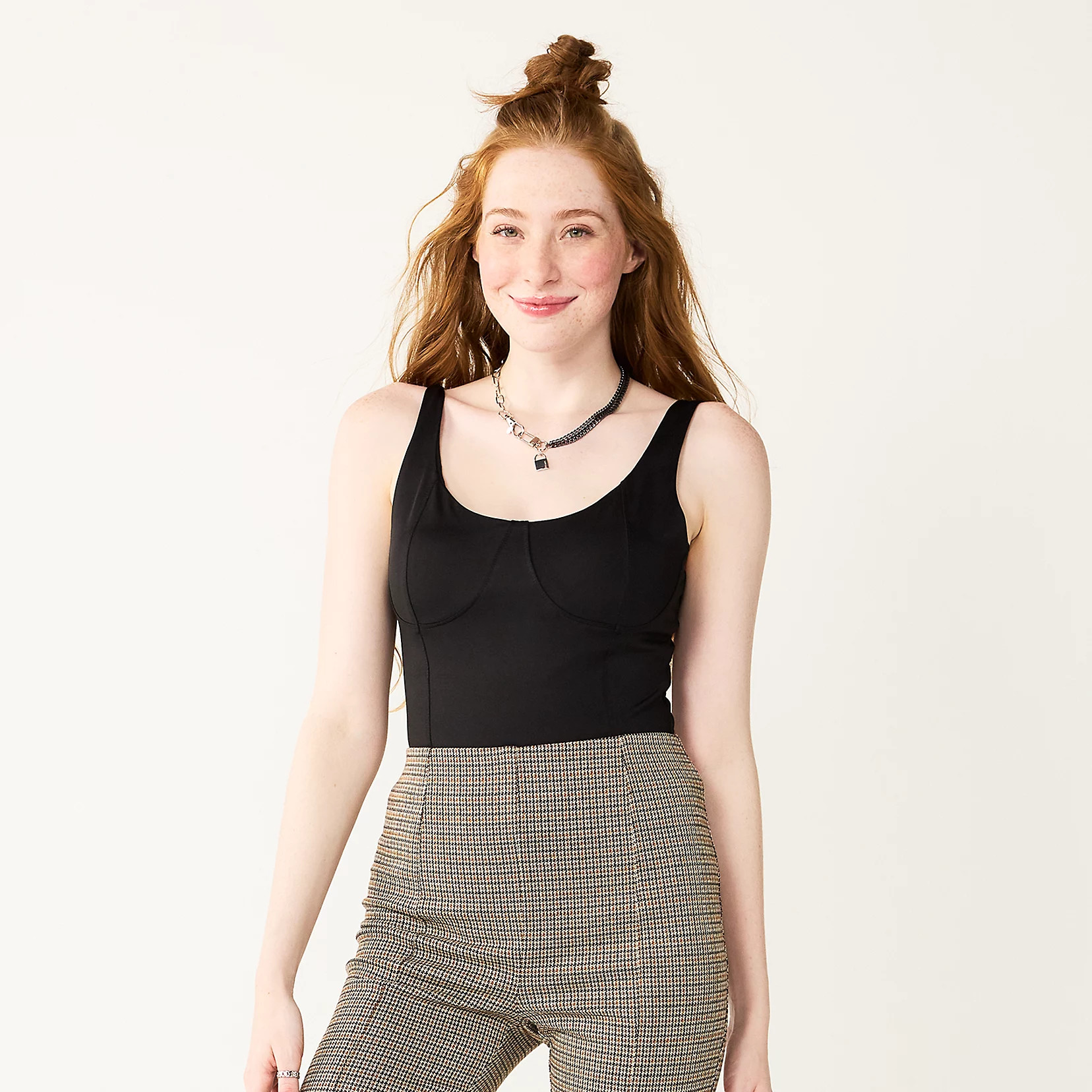 Juniors' SO® Bustier Seamed Bodysuit | Kohls | Kohl's