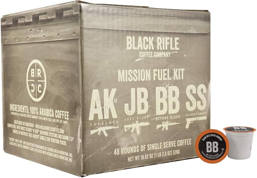 Black Rifle Coffee Supply Drop Variety Pack (48 Count of Pods) Contains a Mix of Silencer Smooth ... | Amazon (US)