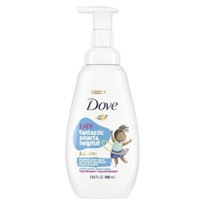 Dove Kids Care Hypoallergenic Foaming Body Wash Cotton Candy - 13.5 fl oz | Target