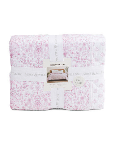 Garden Floral Layering Quilt, Cotton/Polyester | TJ Maxx