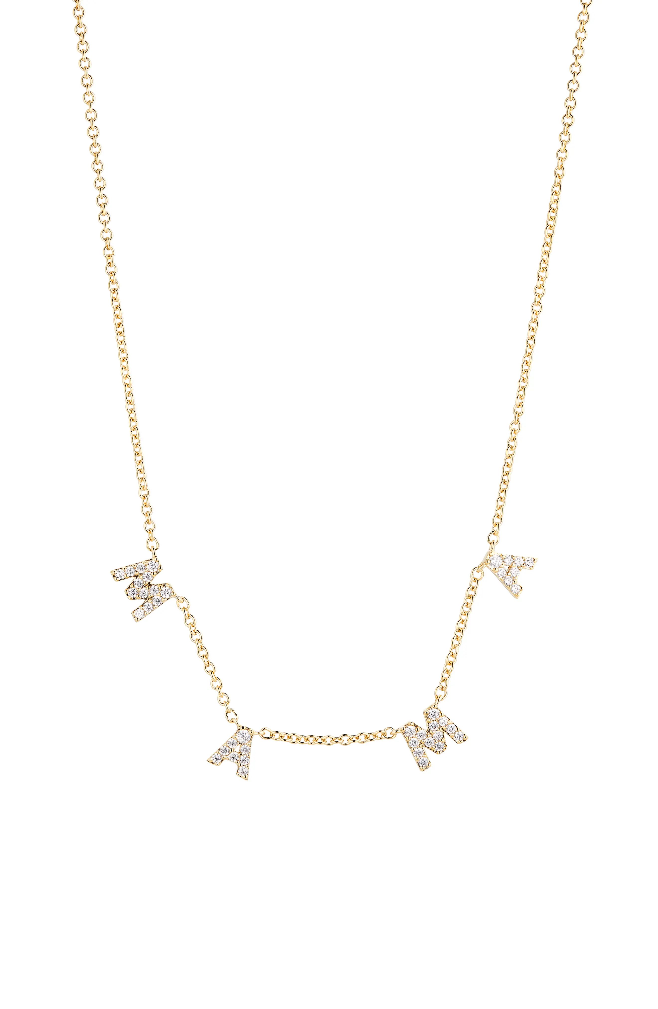 Nadri Mama Pavé Shaky Pendant Necklace | Nordstrom | Nordstrom