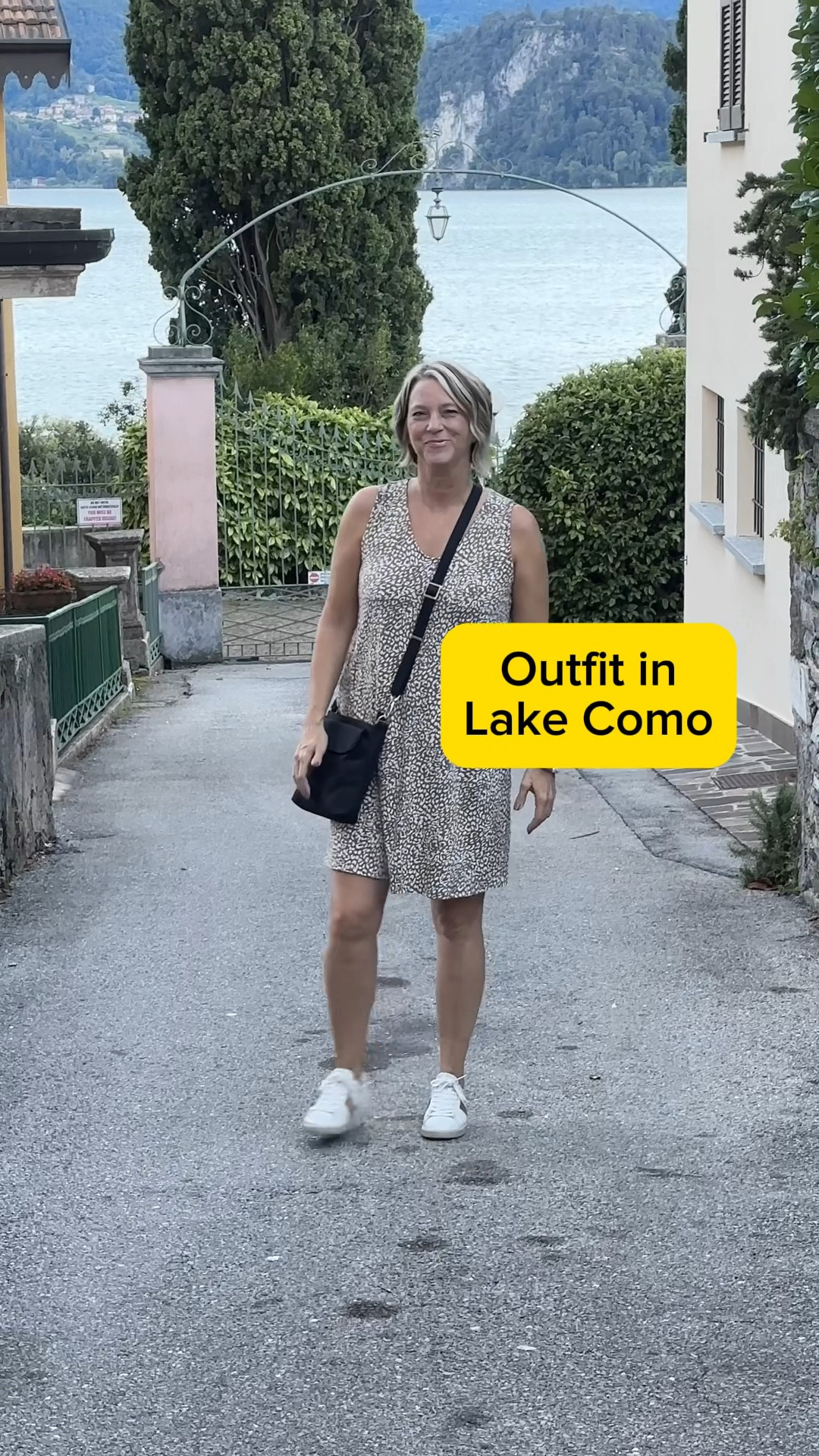 Travel outfit, crossbody bag is slash-resistant, anti-theft, vacation outfit, travel style, midlife style, what I wore in Italy, lake Como #traveloutfit #vacationoutfit 

#LTKOver40 #LTKShoeCrush #LTKTravel