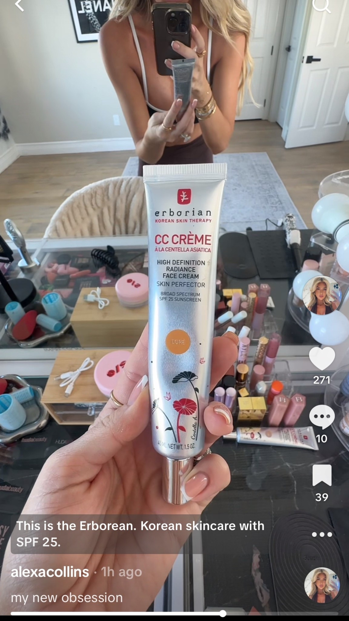SPF 25 cc crème 