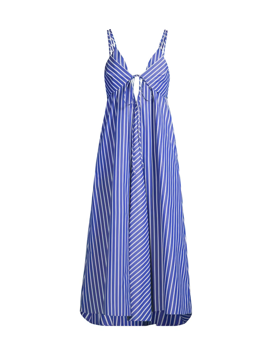 Marseille Stripe Cutout Dress | Saks Fifth Avenue