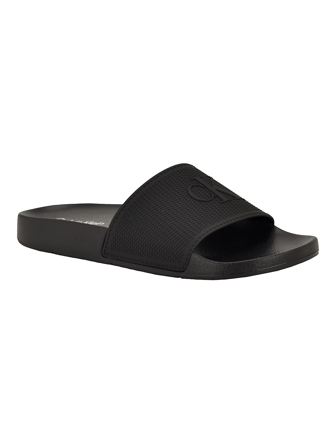 Calvin Klein Women's Women's Adair Slide - Black - 10 | Calvin Klein (US)