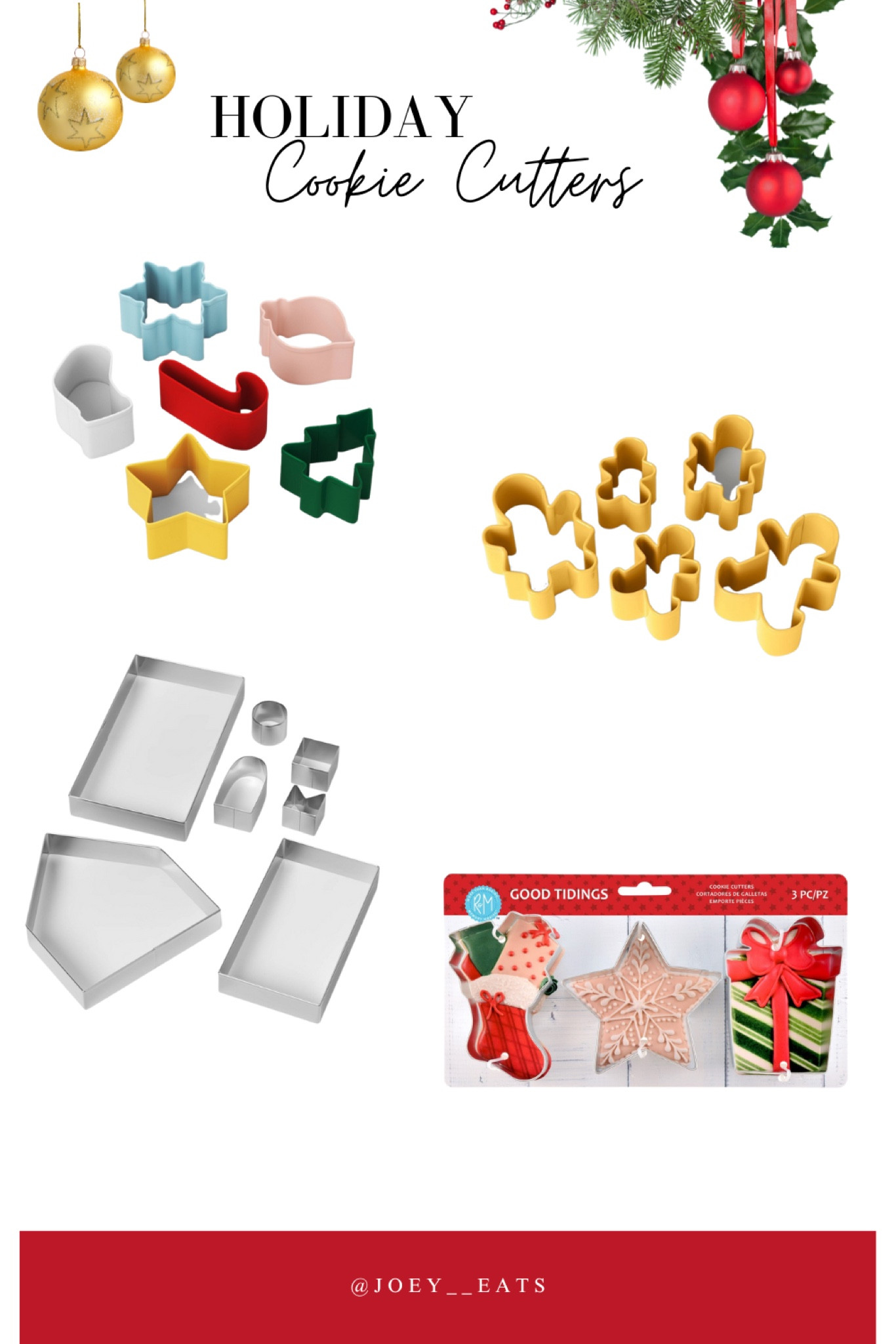 Shape delightful memories with cookie cutters from the LTK shop. Explore our diverse collection, perfect for creating festive cookies that delight taste buds and dazzle eyes. Elevate your baking experience with high-quality, imaginative shapes. Craft sweet moments with our curated cookie cutter selection, turning every batch into a work of art.

#LTKHoliday #LTKhome #LTKSeasonal