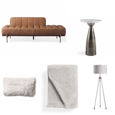 Arhaus Leap Year sale ends today. Just imagine if you can curate a space at home to wind down after a long day!  This top grain leather day bed is where you want to be. We love the low profile and open-ended design. Paired with a chic marble top side table, a boucle throw, a faux fur pillow and statement floor lamp, this daybed is where you can relax with a cocktail or a book. #livingroom #daybed 

#LTKSeasonal #LTKsalealert #LTKhome