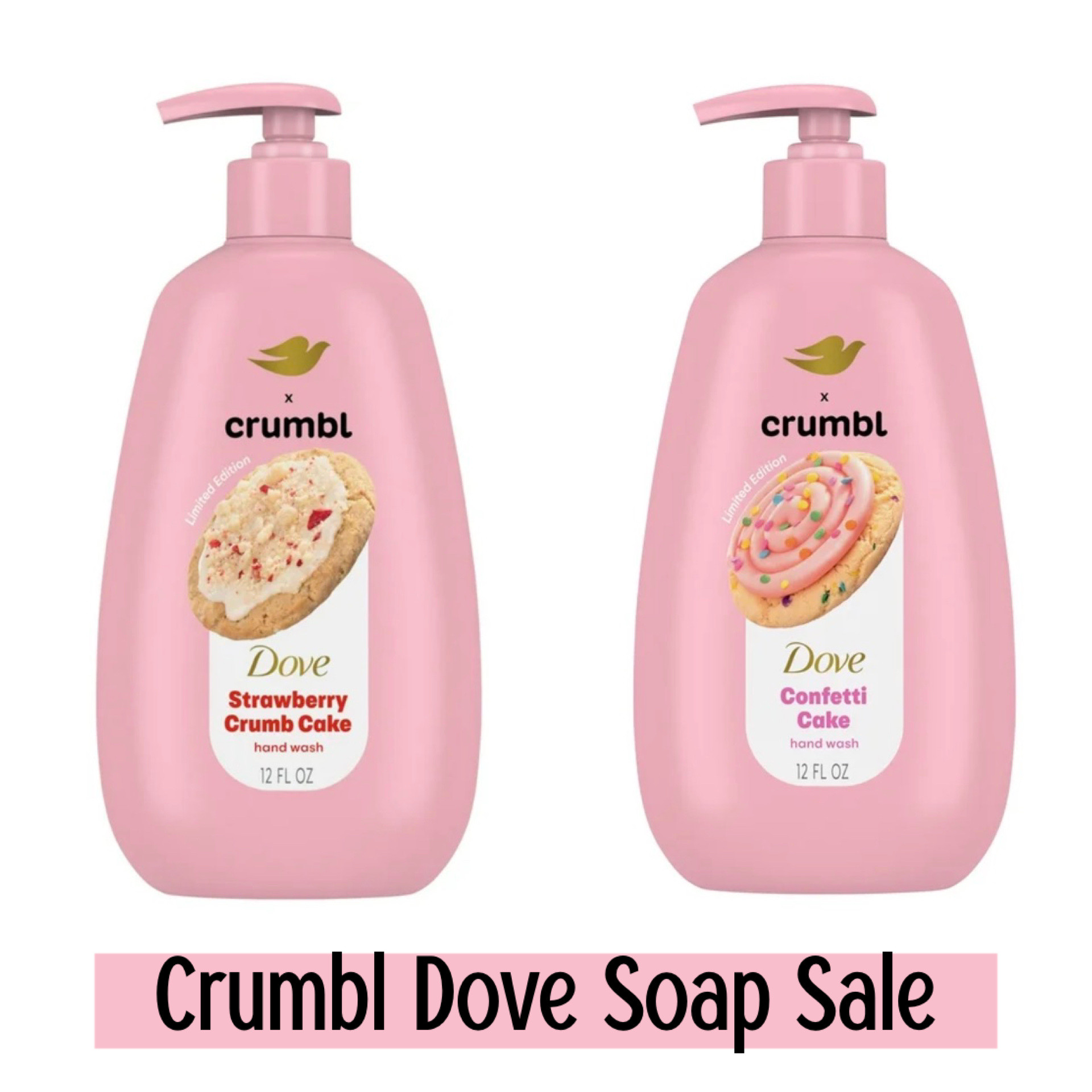 Crumbl x Dove Soap has been such a favorite, and it’s on sale for only $2.97 each at Walmart right now! Fantastic deal for this excellent smelling soap. Two cookie scents still in stock right now! 🧼 

#LTKHome #LTKSaleAlert #LTKselfcare