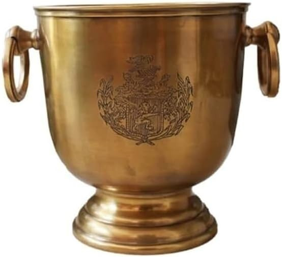 Ice Bucket Modern ice Bucket Ice Bucket Brass Thickened Material Luxury Vintage Wine Barrels, Cha... | Amazon (US)