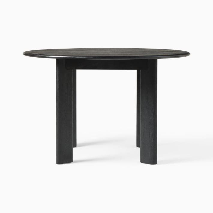 Anton Wedge Round Dining Table (48"–60") | West Elm (US)