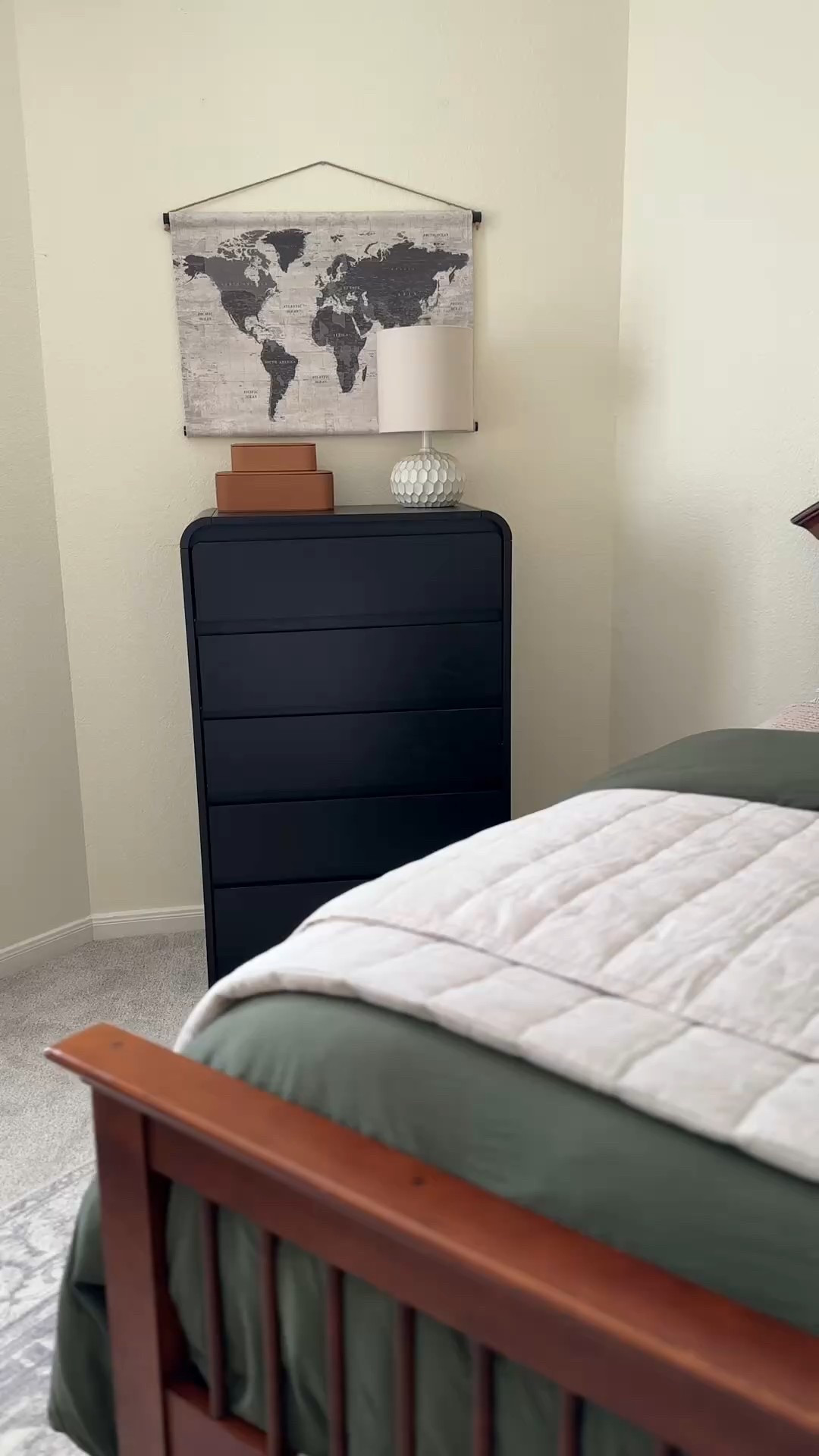 Loving this sleek modern dressed for our son’s room/guest room. Lots of space with the many drawers. Sturdy material and goes together easily! 

#LTKHome