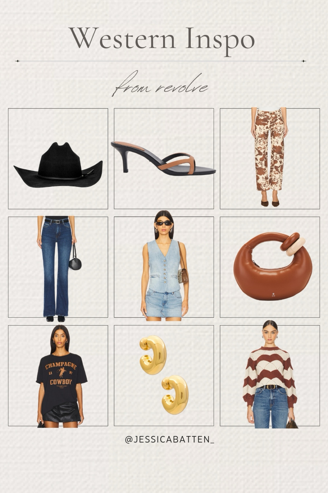 Western Inspo from revolve! Love the cow print pants 🐴🤠

#LTKU #LTKStyleTip #LTKSeasonal