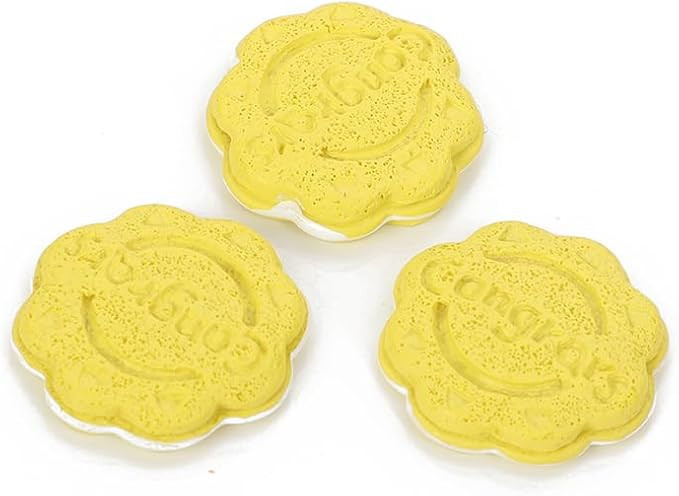 Chougnar 10Ps Resin Kawaii Accessories Gingerbread Christmas Biscuits Cabochon Embellishment for ... | Amazon (US)