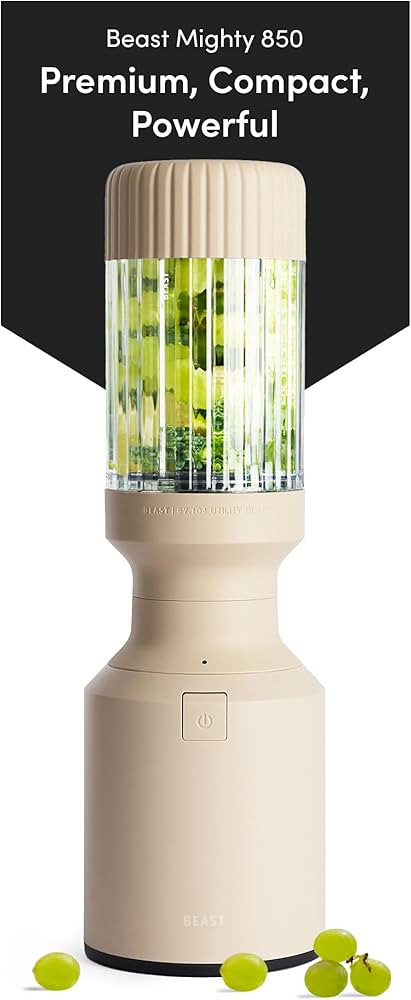 Beast Mighty 850 | Premium Compact Personal Blender | Smoothies, Shakes, Dressings, Sauces, Desse... | Amazon (US)