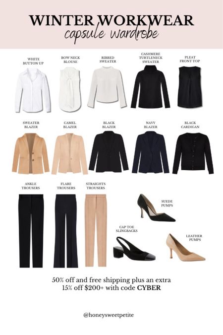 Winter workwear capsule wardrobe 

Gift guide 
Cyber week 
Gift guide for her 
Outfit inspo 
Office outfit 
Workwear 

#LTKworkwear #LTKstyletip #LTKCyberWeek