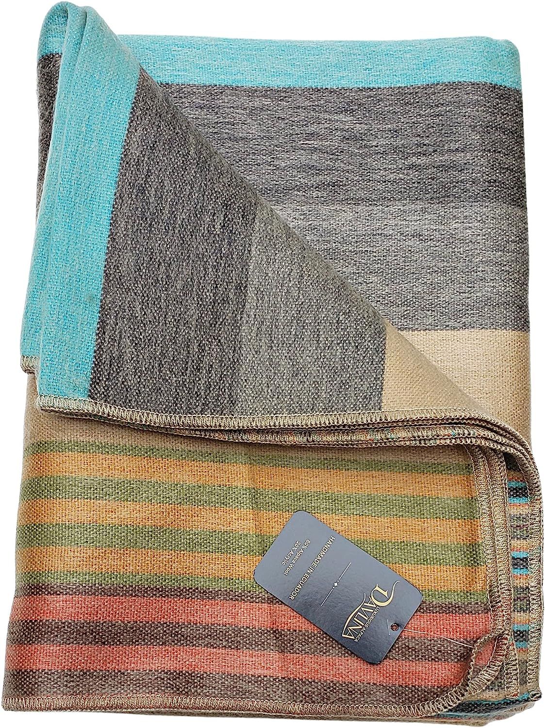 Amazon.com: DAVLINA, Alpaca Wool Throw Blanket | 67" x 95" | Super Soft, Lightweight, Breathable ... | Amazon (US)