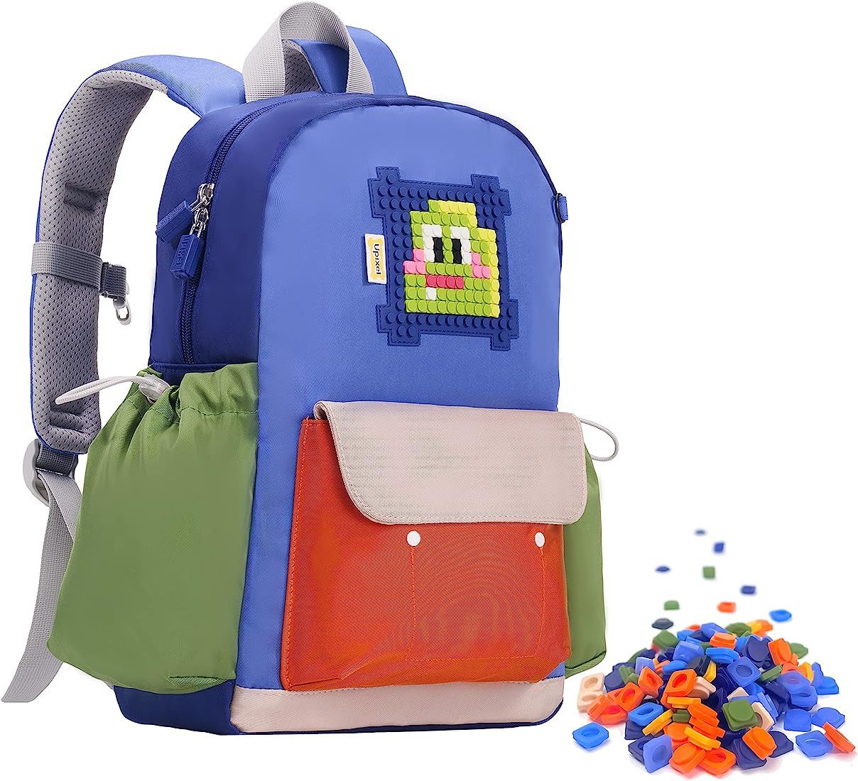 UPIXEL Kids Backpack DIY Patterns Elementary Back Pack Lightweight Toddlers Bookbag Preschool Day... | Amazon (US)