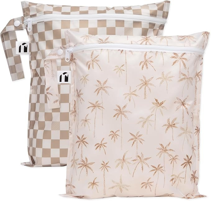 Bumkins Roamio - Waterproof Wet Bag - For Baby, Travel, Swim Suit, Cloth Diapers, Pump Parts, Poo... | Amazon (US)