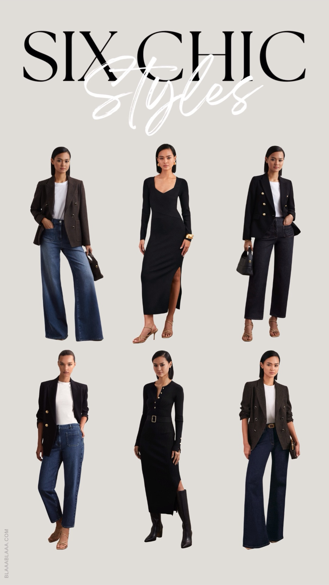 6 Chic Styles 180825 | INSTAGRAM @blaaagram

Hope you enjoyed watching this one and DON'T FORGET to hit that like button, leave a nice little comment and, if you're feeling daring enough, subscribe to the channel ... and follow us on INSTAGRAM too @blaaagram ...

#LTKstyletip #LTKworkwear #LTKVideo
