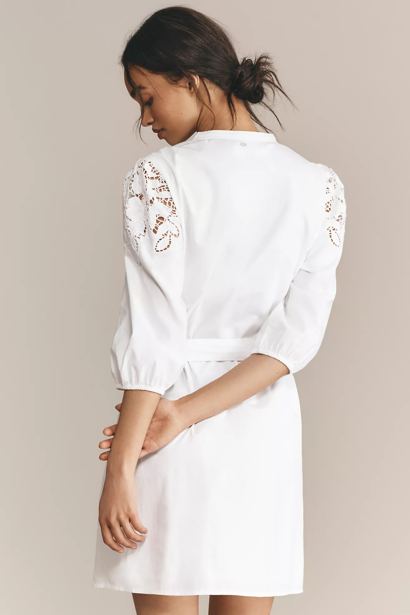 Sam Edelman Laine Tie Belt Mini Shirtdress | Anthropologie (US)