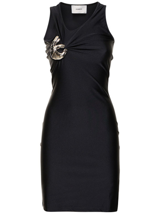 Robe midi en tissu technique mélangé emoji - Coperni - Femme | Luisaviaroma | Luisaviaroma