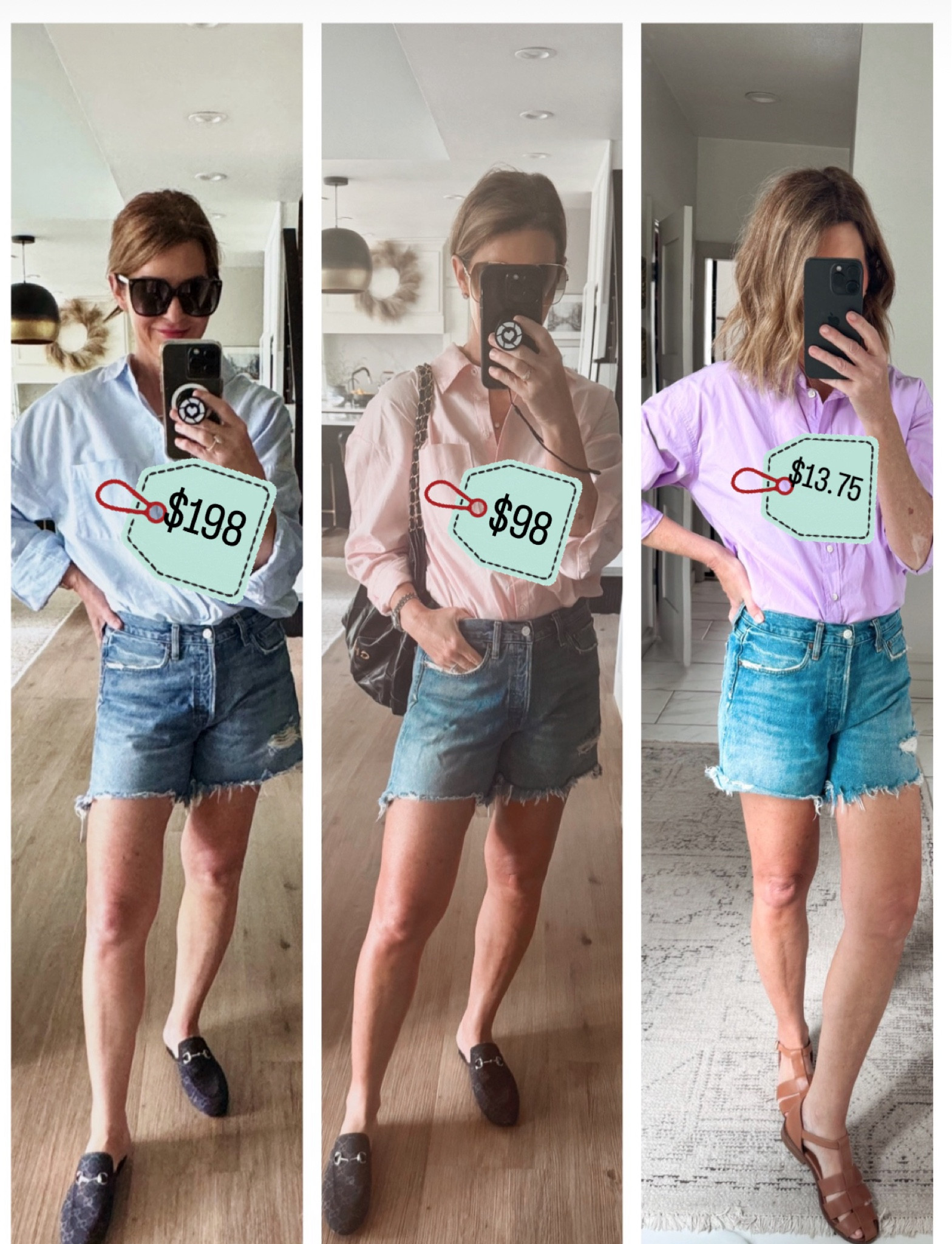 Oxford + shorts 

#LTKStyleTip #LTKFindsUnder50 #LTKOver40
