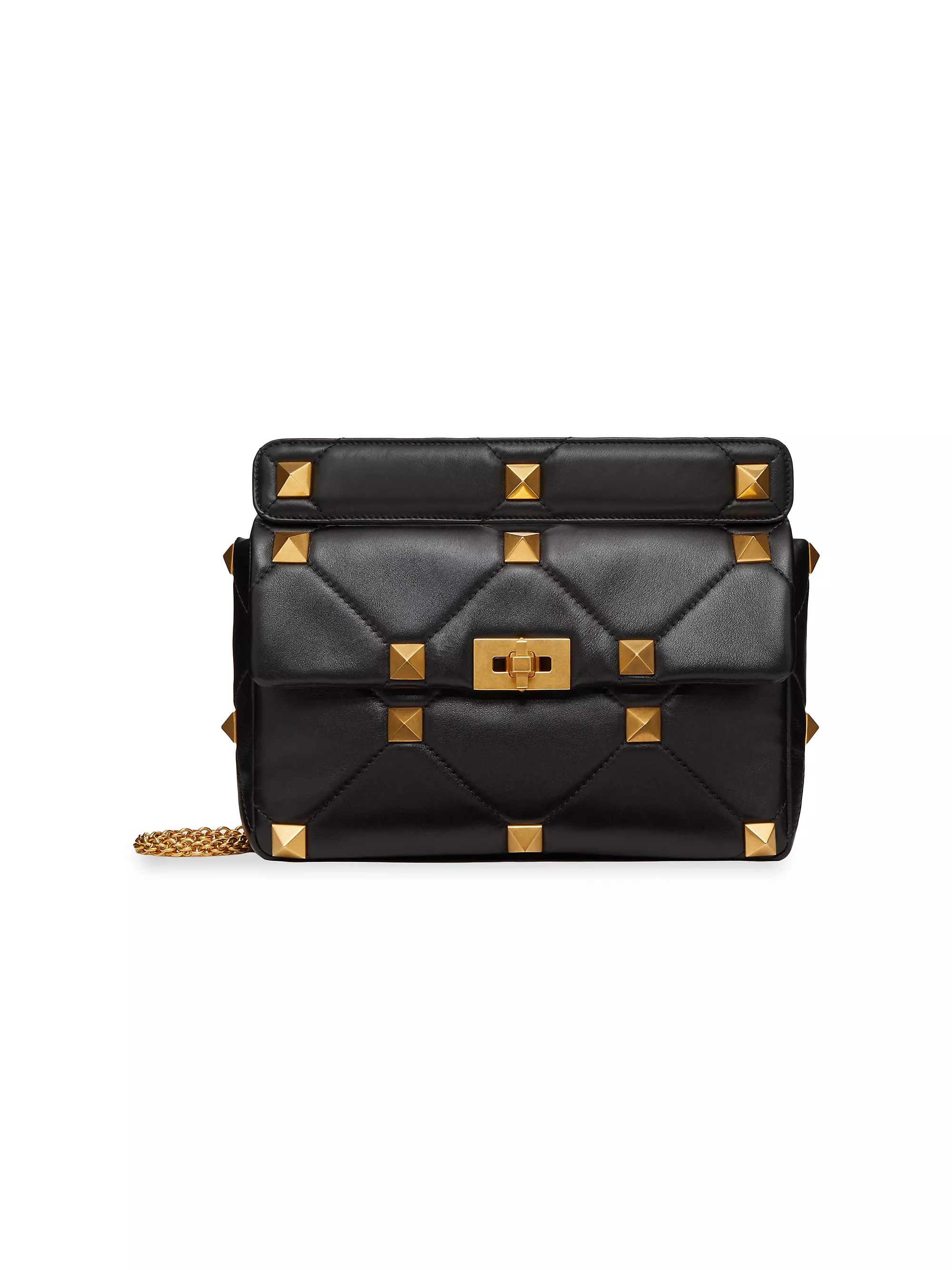 Valentino GaravaniLarge Roman Stud Shoulder Bag | Saks Fifth Avenue