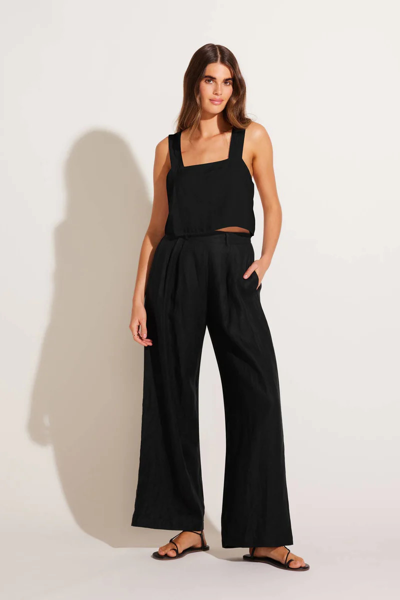 Tallows + Getaway Set - Black EcoLinen | Vitamin A