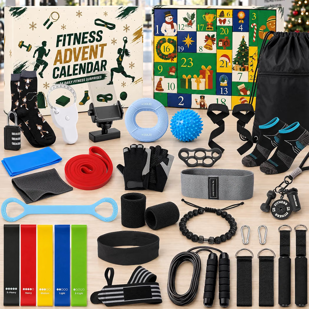 Fitness Advent Calendar 2026 for Men, Christmas Countdown Gift | Amazon (US)