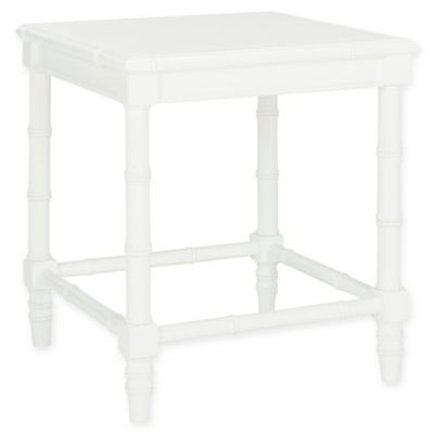 Safavieh Liviah Modern Coastal Bamboo Accent Table | Bed Bath & Beyond | Bed Bath & Beyond