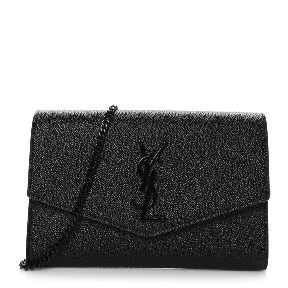 Grain de Poudre Uptown Chain Wallet Black | FASHIONPHILE (US)