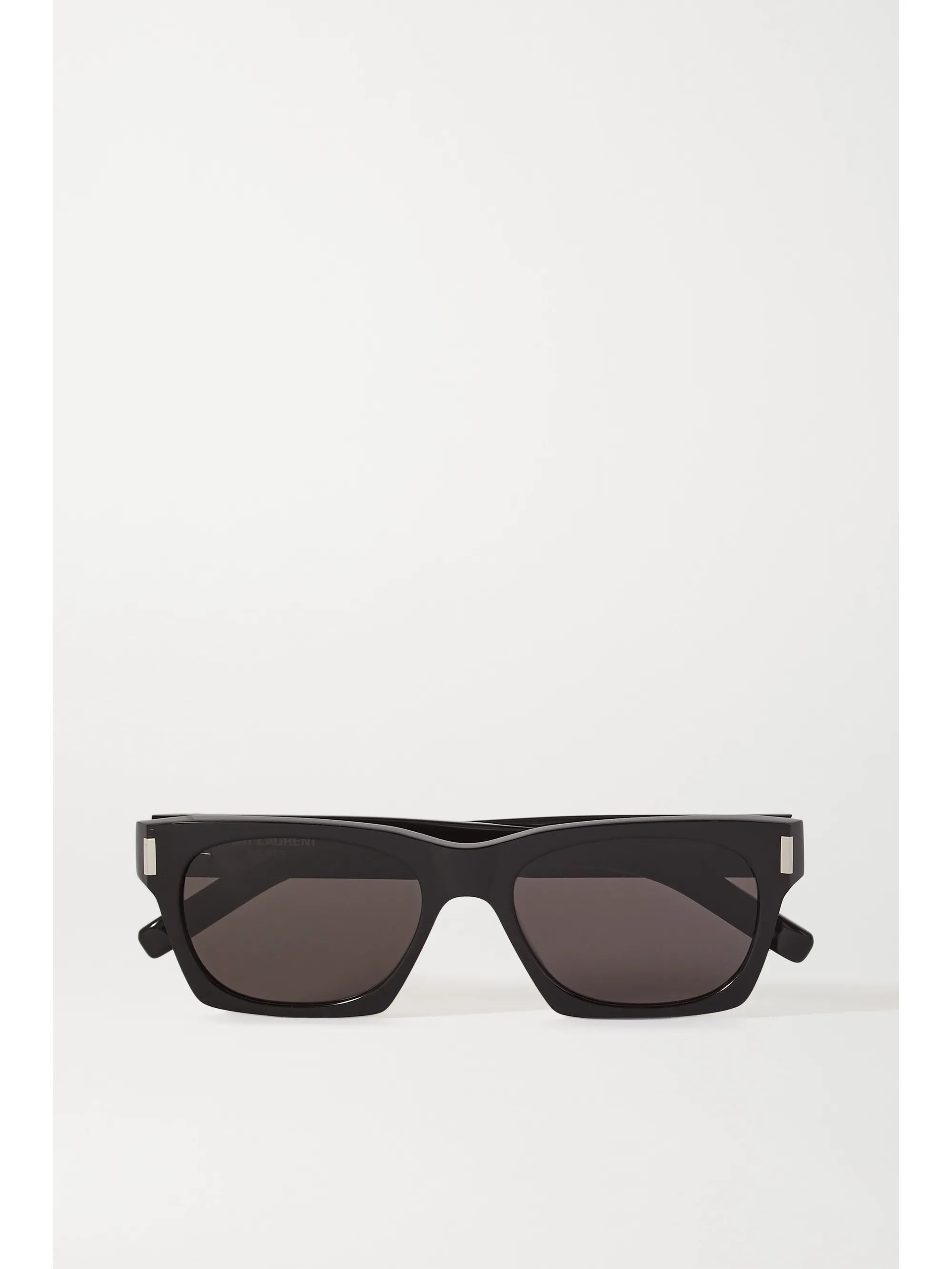 Black Square-frame acetate sunglasses | SAINT LAURENT | NET-A-PORTER | NET-A-PORTER (UK & EU)