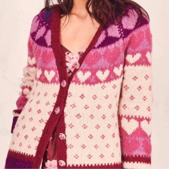 LoveShackFancy Deena Cardigan - Size M | Poshmark