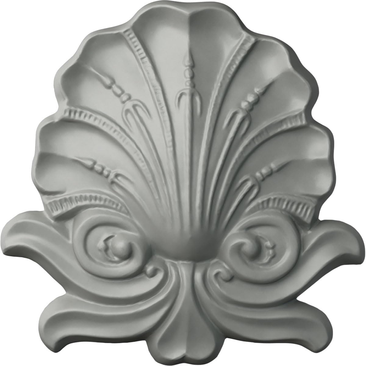 Ekena Millwork 4 7/8"W x 4 7/8"H x 7/8"P Shell Center Onlay (4-Pack) | Amazon (US)