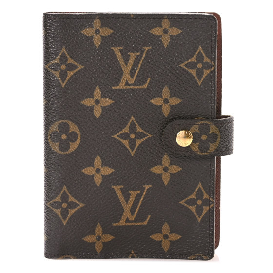 Monogram Small Ring Agenda Cover | FASHIONPHILE (US)