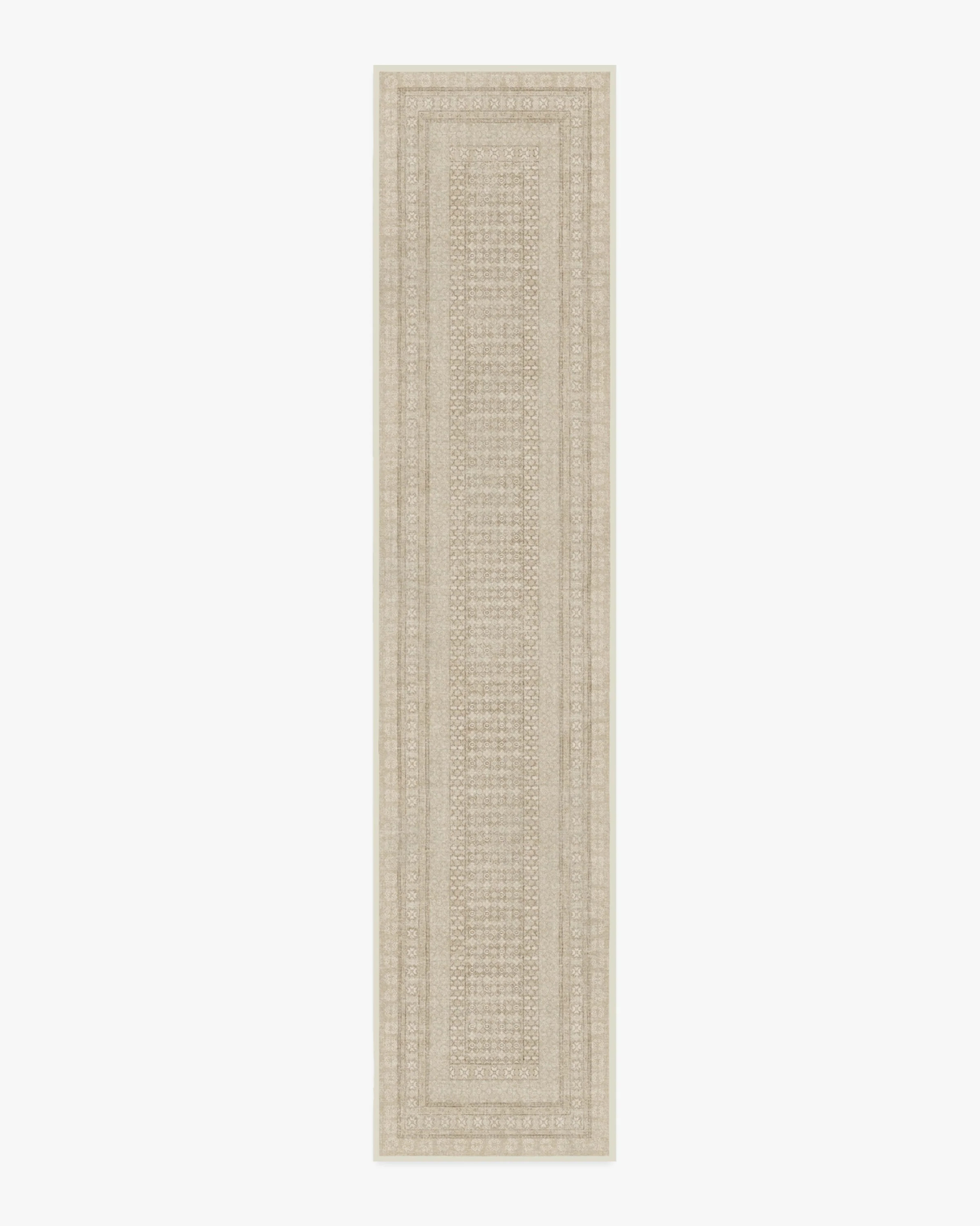 Cyrus Beige Ivory Flatwoven Rug | Ruggable US | Ruggable