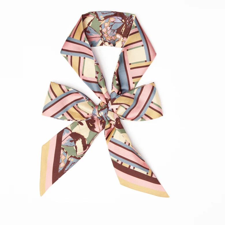 Leatherology X Lost Pattern Handbag Silk Scarves | 100% Mulberry Silk | Leatherology