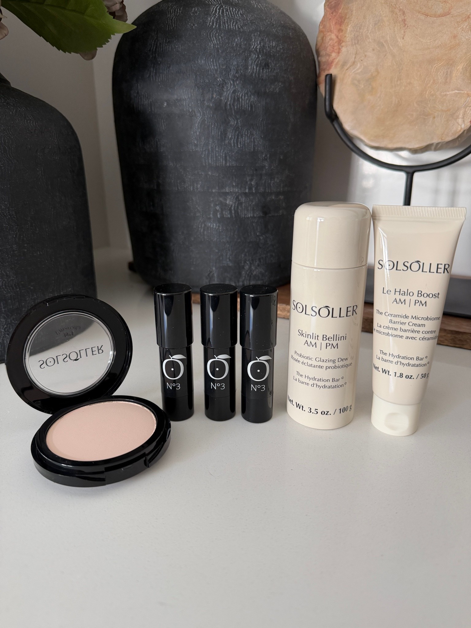 Solsoller curated skincare and makeup
