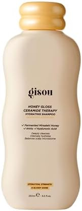Gisou Honey Gloss Ceramide Therapy Hydrating Shampoo – Deeply Cleanses & Restores Moisture, Cer... | Amazon (US)
