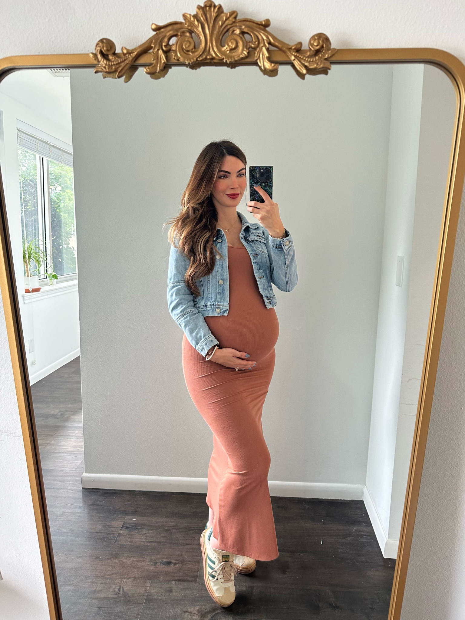 Made it to my last work day before maternity leave 🥲

Wearing size small in the dress 

#LTKfindsunder50 #LTKbump #LTKbaby