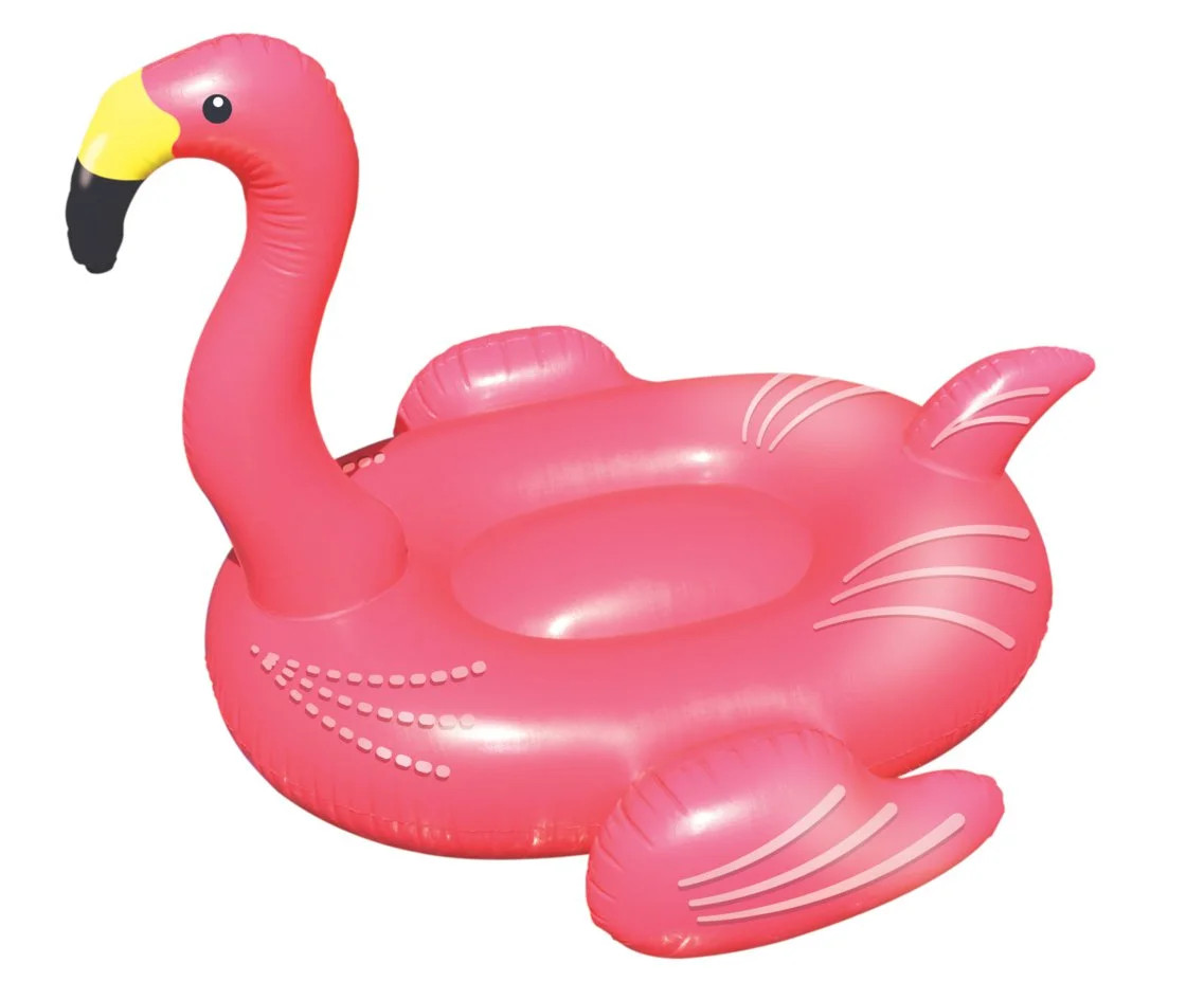 Swimline Giant Inflatable Ride-On Flamingo Float For Swimming Pools | Walmart (US)
