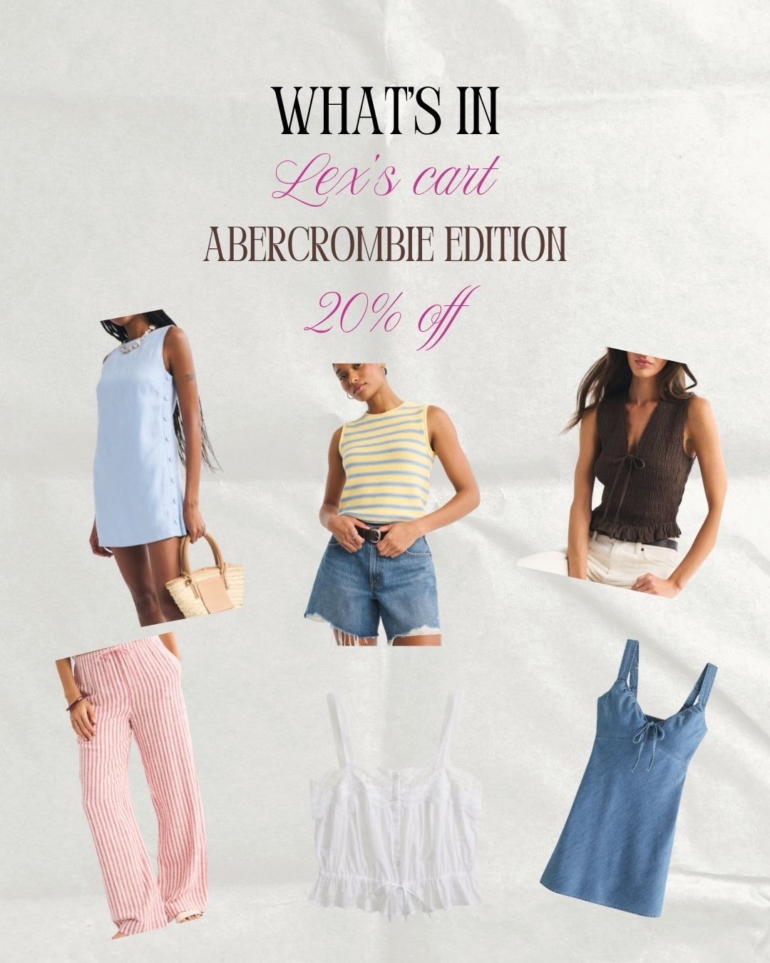 Abercrombie 20% off sale!!! 🛍️

#LTKSaleAlert #LTKSeasonal #LTKmomlife