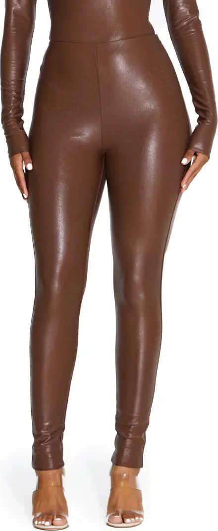 Drip on Drip Faux Leather Leggings | Nordstrom