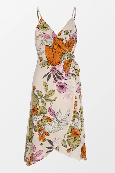 Sylvia Floral Wrap Dress | Cupshe